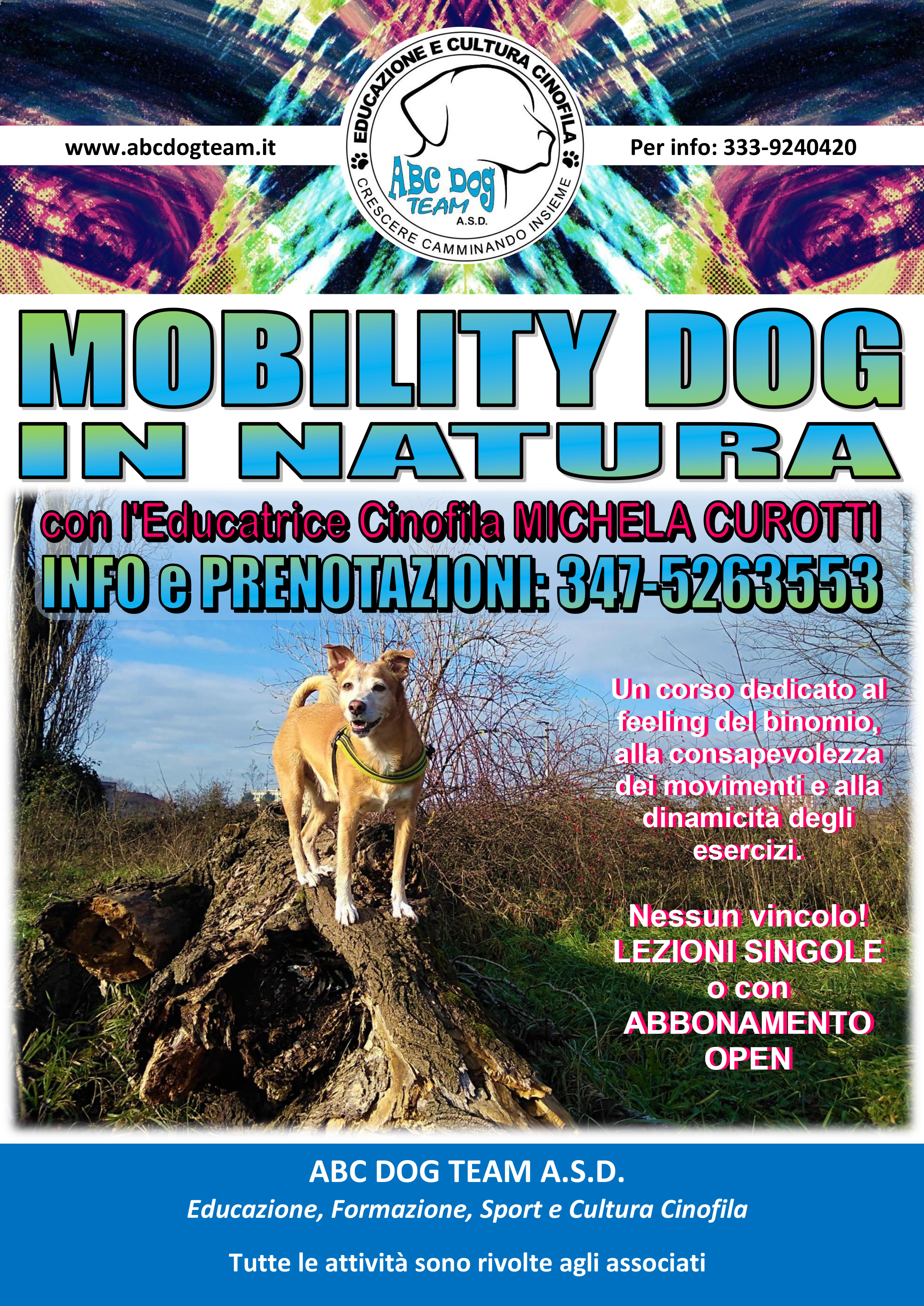 Abc Dog Team Mobility dog in natura Monza